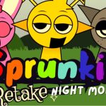 Sprunki Mod: Sprunki Retake: Night e