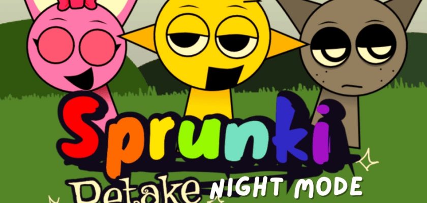 Sprunki Mod: Sprunki Retake: Night e