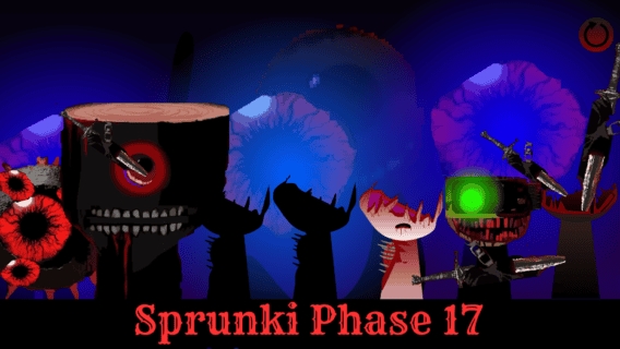 Игра спрунки, мод Sprunki Phase 17