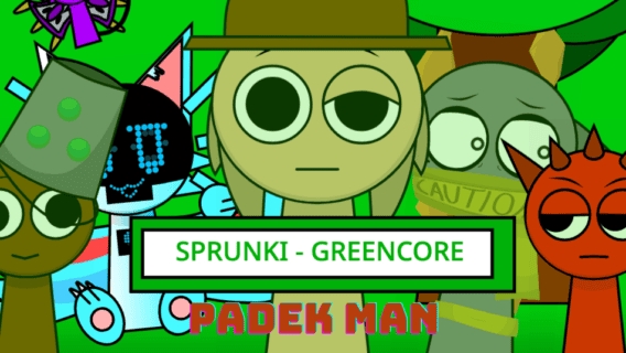 Sprunki Mod: Sprunki Greencore: Padek Man