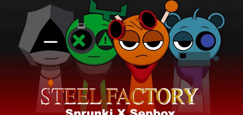 Sprunki Mod: Sprunki X Steel Factory [Sepbox]