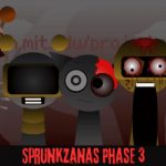 Игра спрунки, мод Sprunkzanas Phase 3