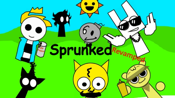 Игра спрунки, мод Sprunked Revamped