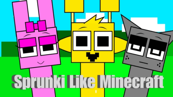 Sprunki Mod: Sprunki Like Minecraft