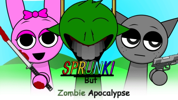 Sprunki Mod: Sprunki But Zombie Apocalypse