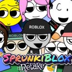 Игра спрунки, мод SprunkiBlox Retake