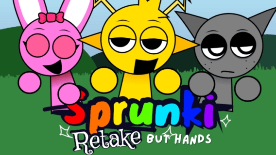 Sprunki Mod: Sprunki Retake But Hands