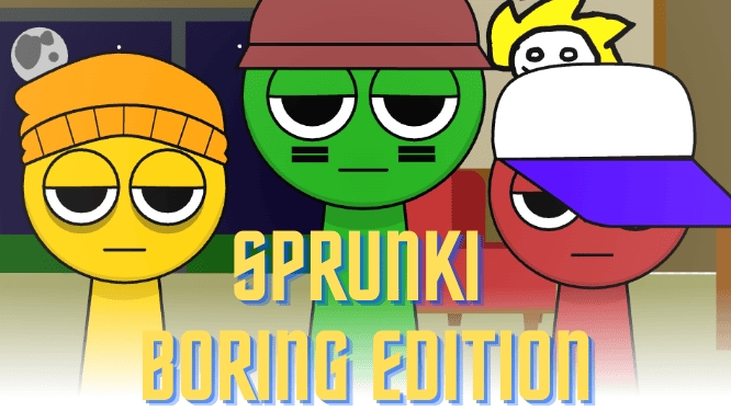 Sprunki Mod: Sprunki: Boring Edition