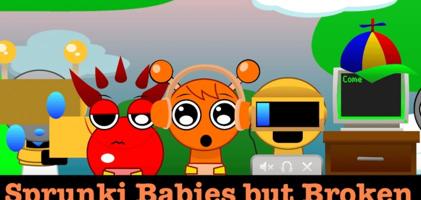 Sprunki Mod: Sprunki Babies But Broken