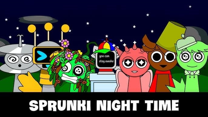 Sprunki Mod: Sprunki: Night Time