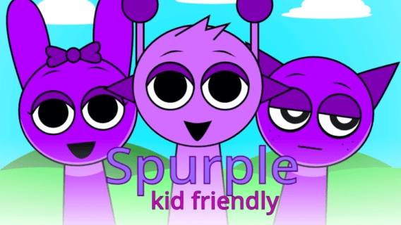 Игра спрунки, мод Sprunki Spurple