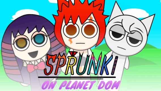 Sprunki Mod: Sprunki On Planet Dom