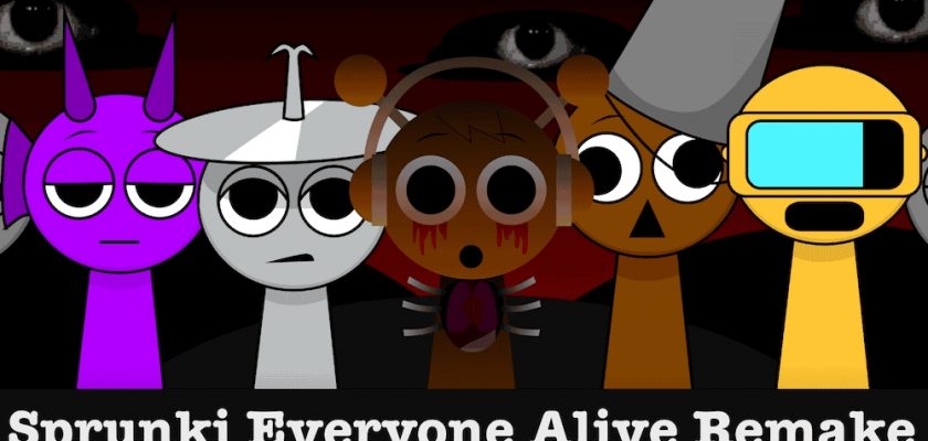 Sprunki Mod: Sprunkin But Everyone is Alive Remake